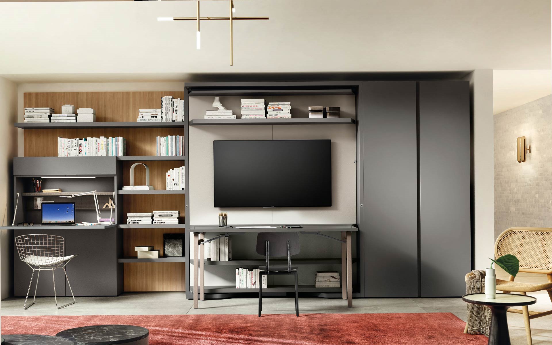 Opklapbed LGM TV Table BedHabits 7